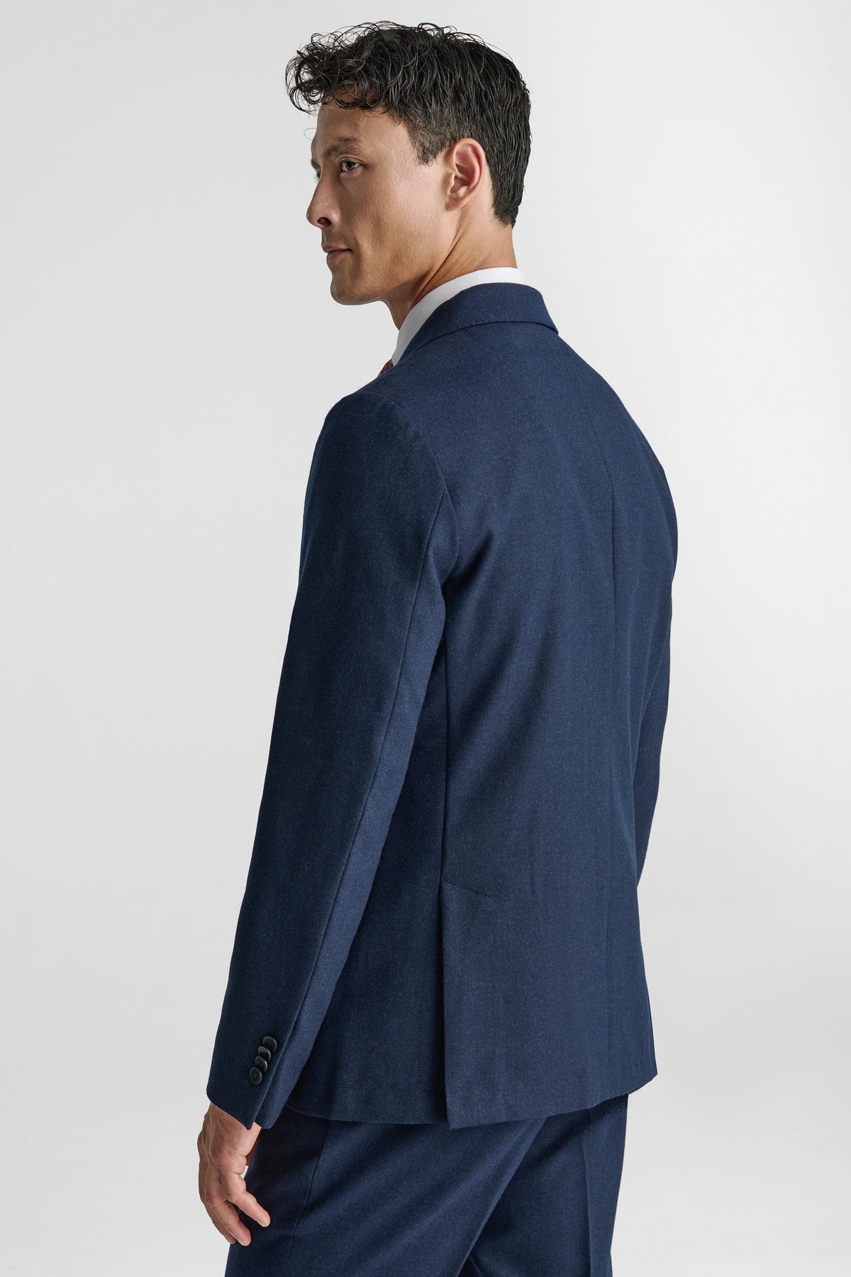 Giacca flanella uomo in 100% Lana-4