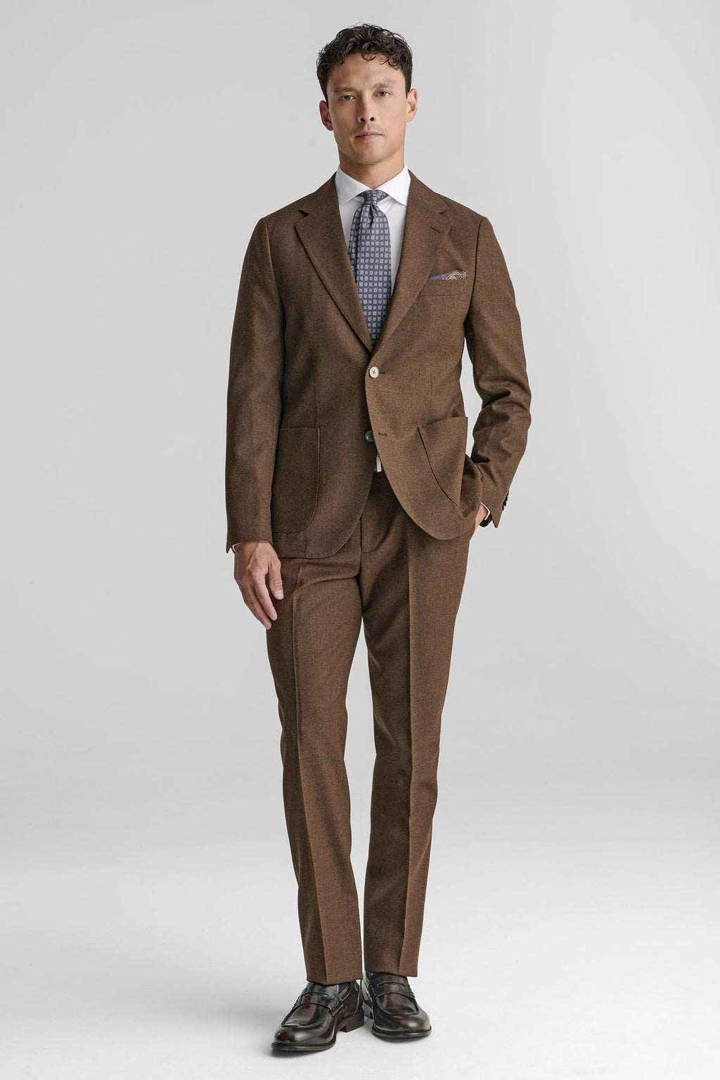 Pantaloni in flanella uomo eleganti-1