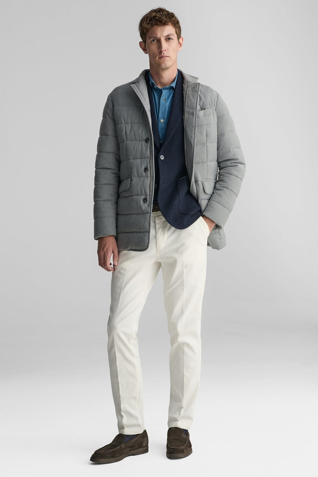 Giubbotto uomo casual elasticizzato-1