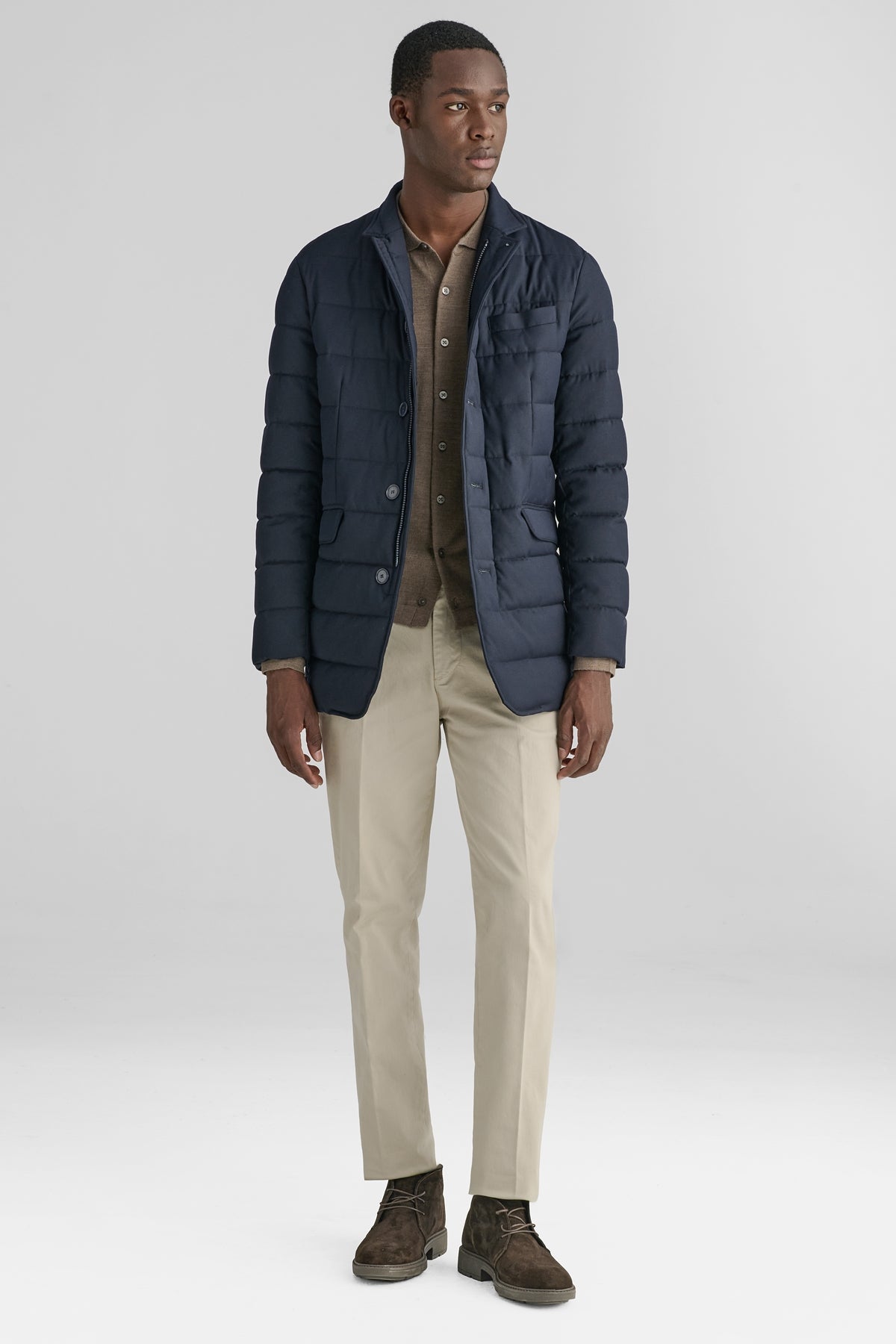 Giubbotto uomo casual elasticizzato-1