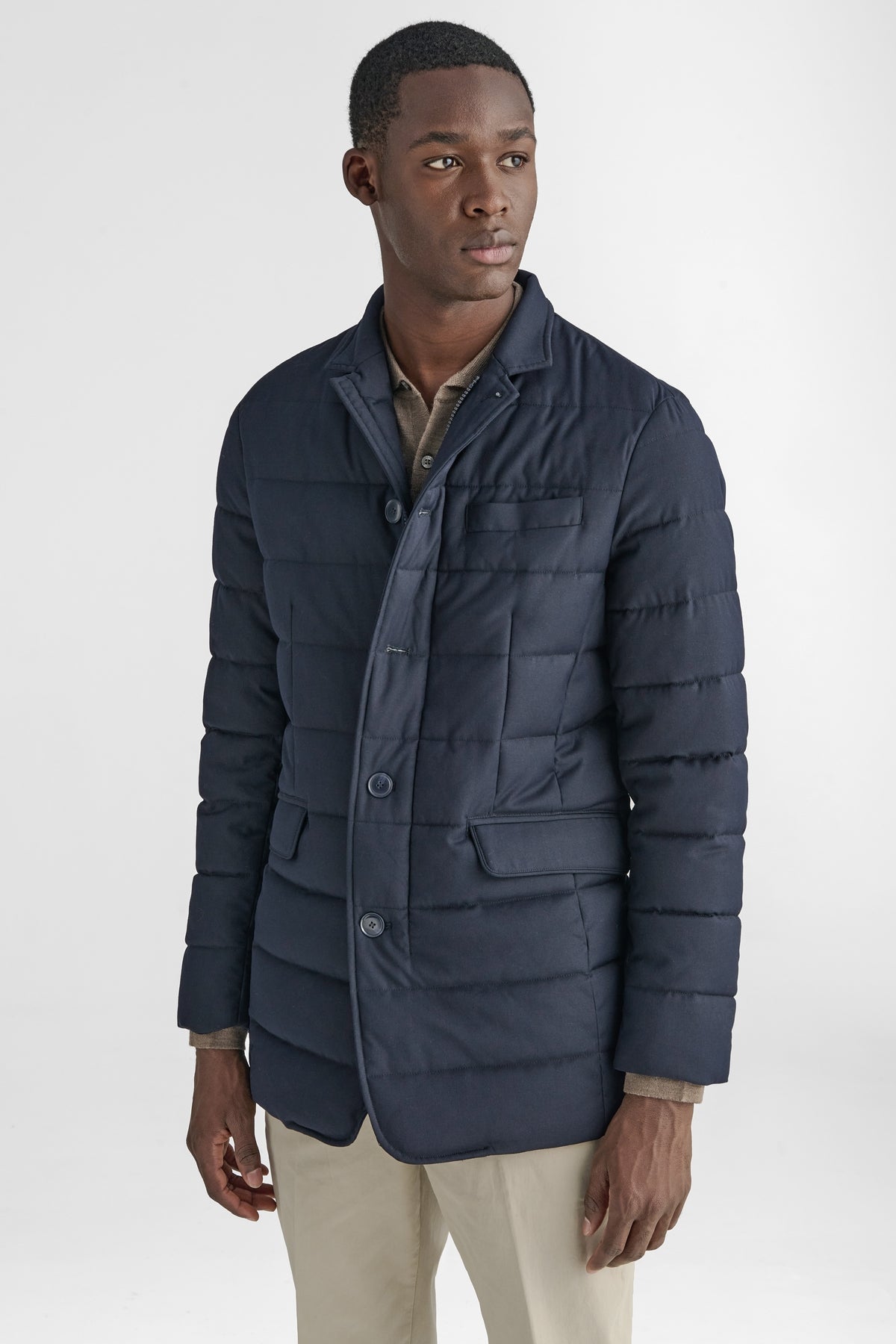 Giubbotto uomo casual elasticizzato-2