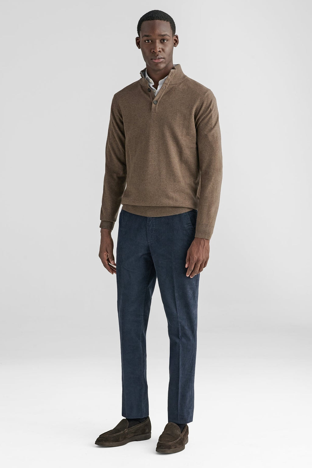 Half button in lana cashmere-1