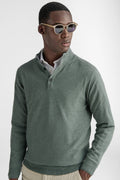 Half button in lana cashmere-0