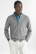 FULL ZIP MERINO BLEND-0