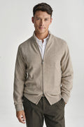 FULL ZIP MERINO BLEND-0