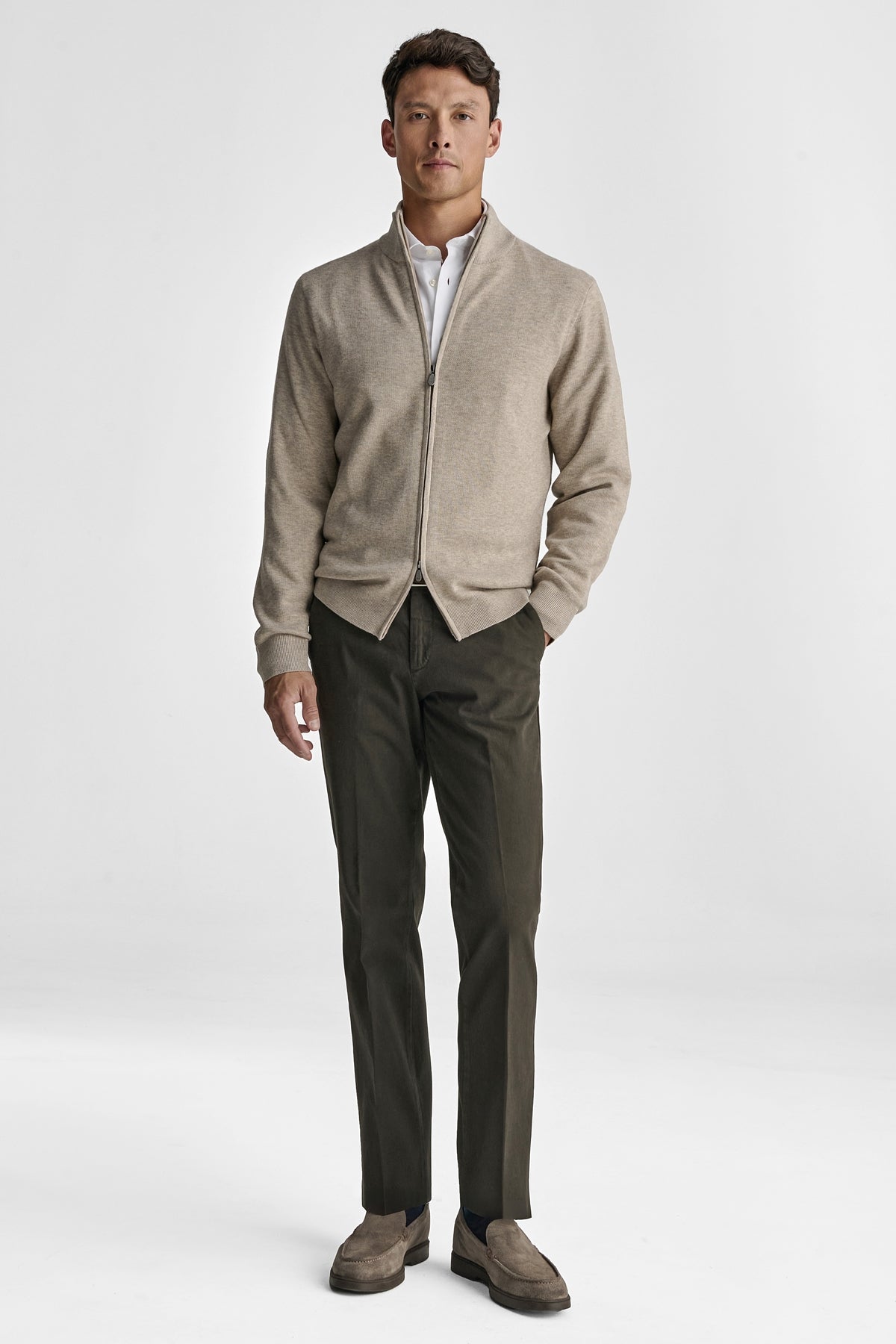 FULL ZIP MERINO BLEND-1