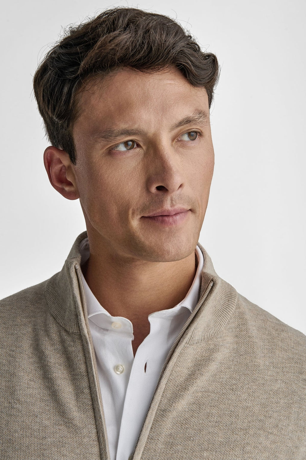 FULL ZIP MERINO BLEND-2