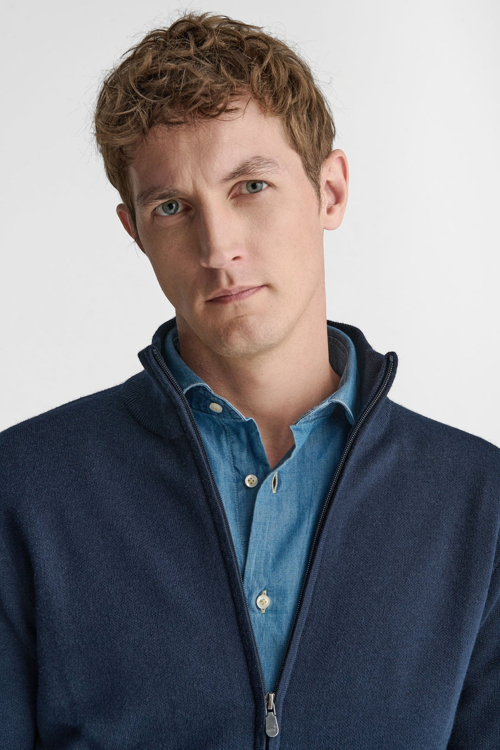 FULL ZIP MERINO BLEND-2