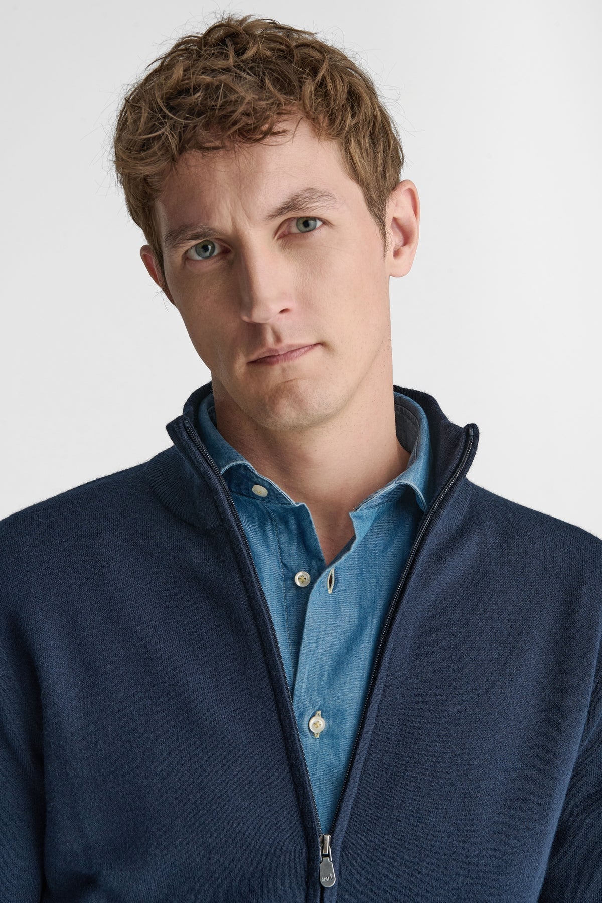 FULL ZIP MERINO BLEND-2