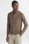 Polo camicia in maglia 100% Lana Merino-0