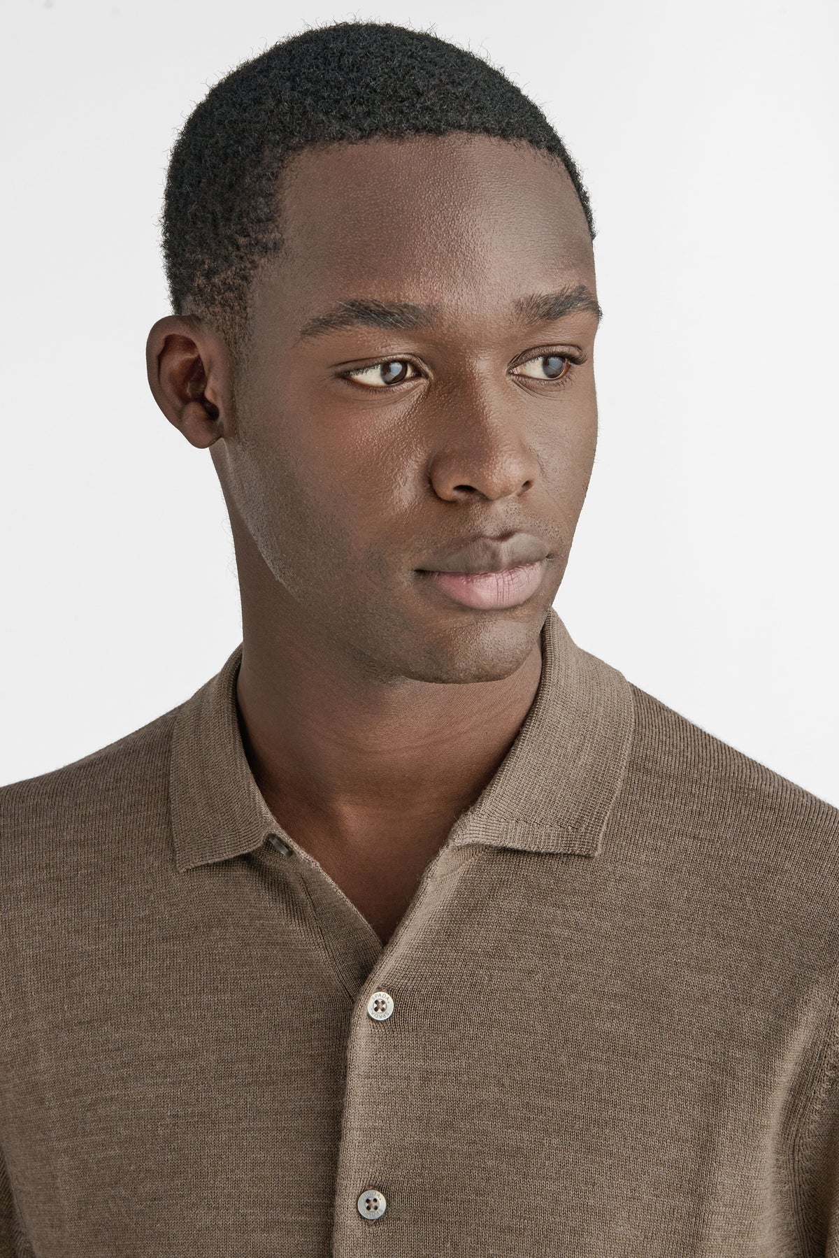 Polo camicia in maglia 100% Lana Merino-2