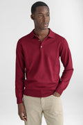 Polo in maglia uomo a manica lunga-0