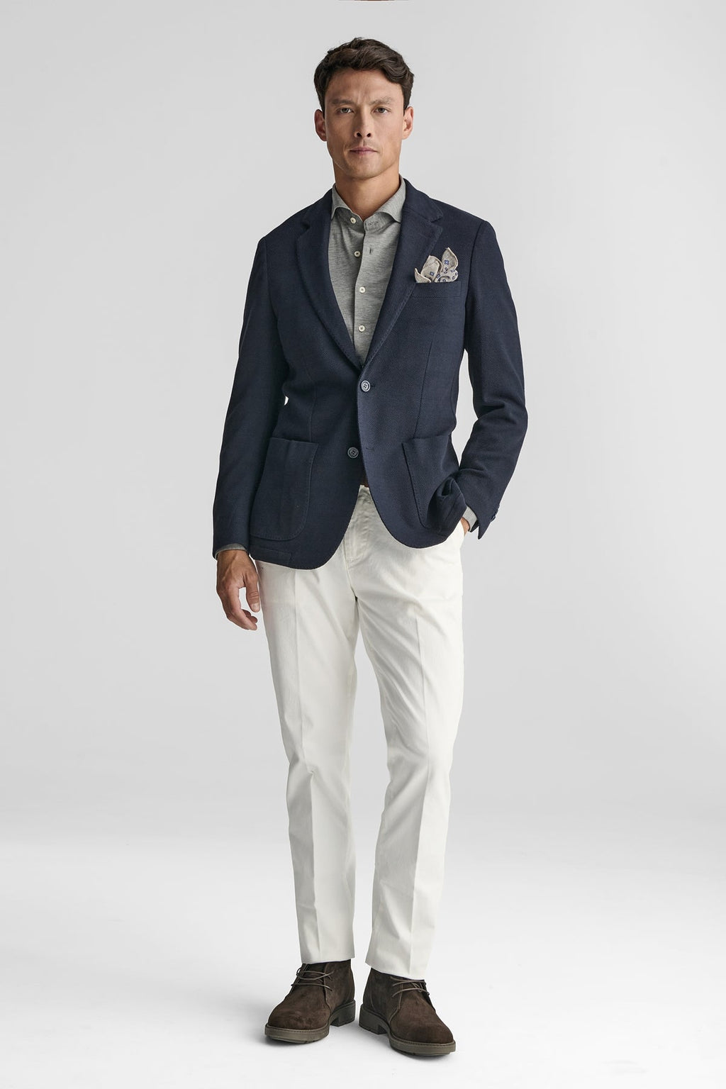 Giacca da uomo in Jersey-1