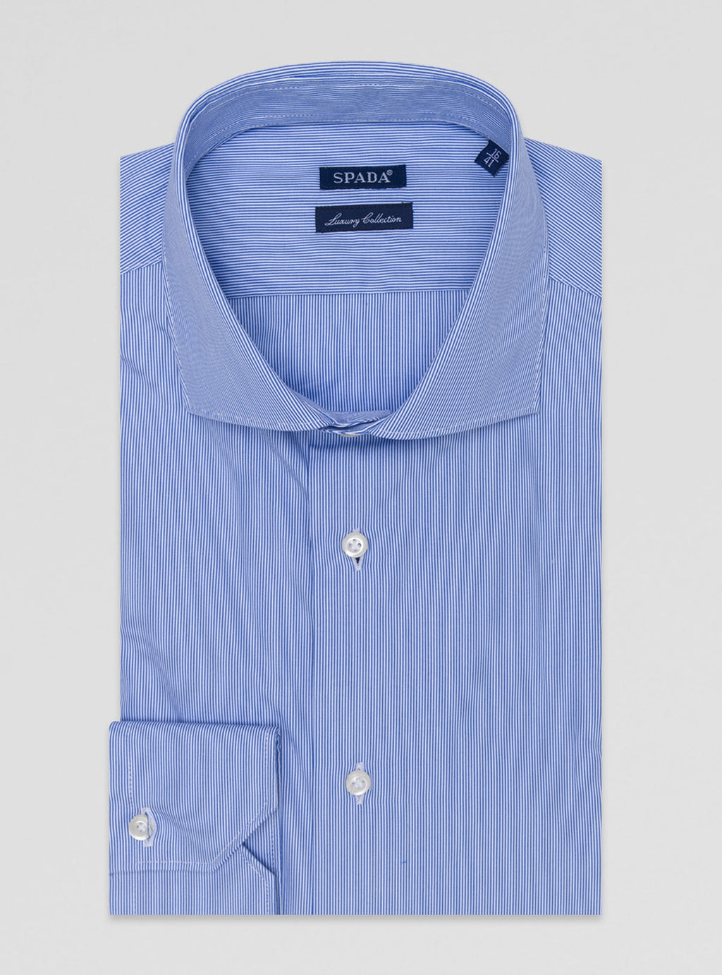 Camicia uomo a righe sottili-0
