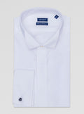 Camicia collo diplomatico 100% cotone-0