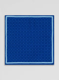 Pochette da giacca a fantasia in seta-0