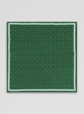 Pochette da giacca a fantasia in seta-0
