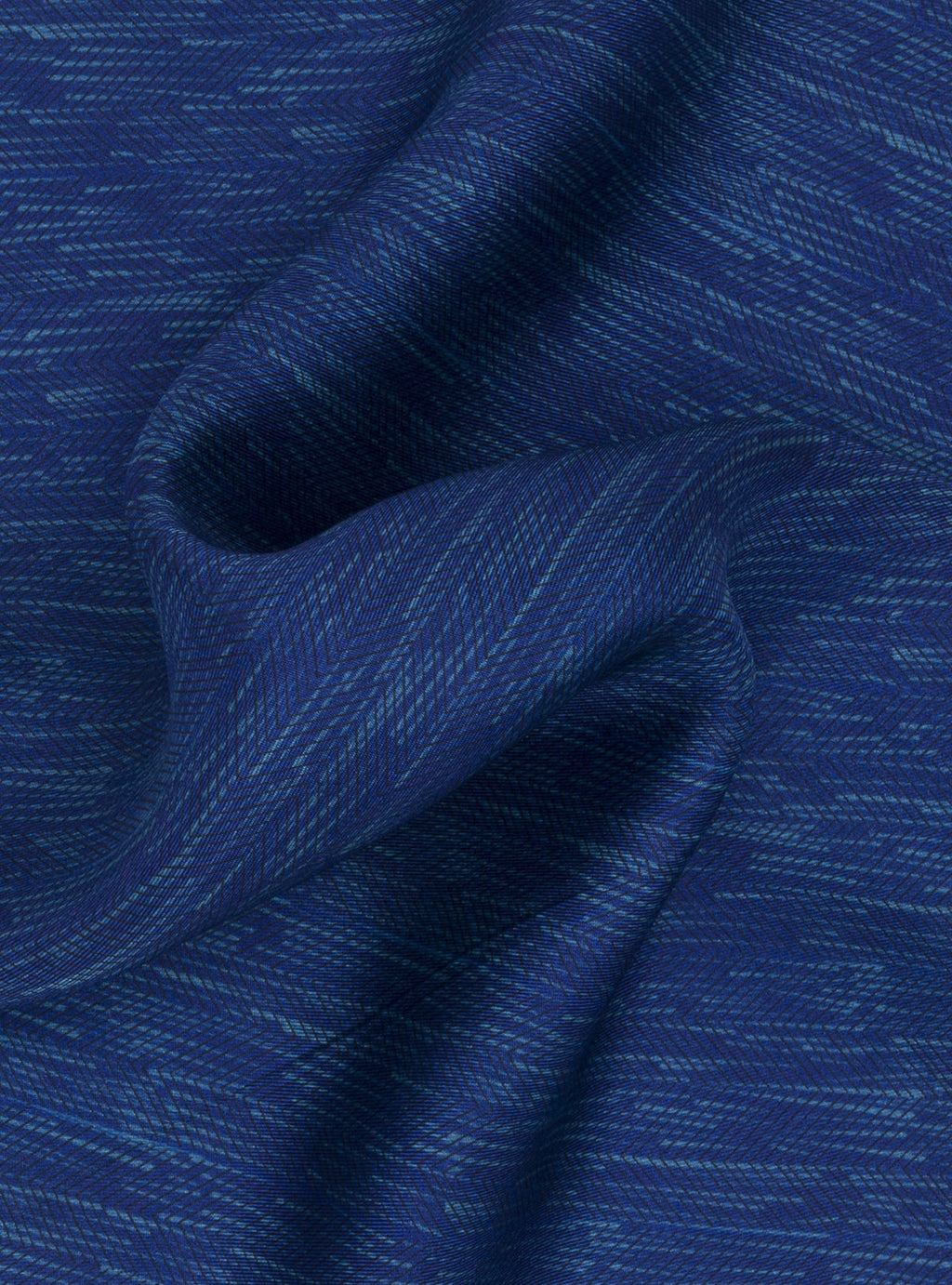Pochette da giacca a fantasia in seta-1