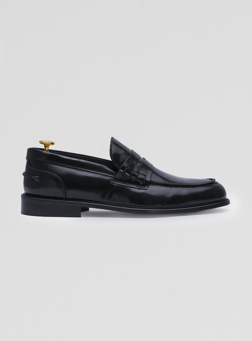Scarpe mocassini in pelle e cuoio-0