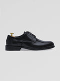 Scarpe derby in pelle con suola cuoio-0