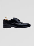 Scarpe derby da smoking in pelle-0