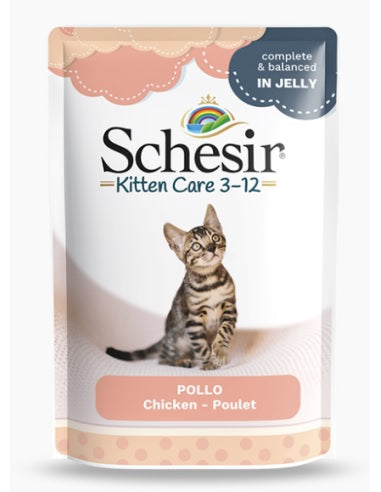 SCHESIR BUSTA KITTEN POLLO 85 GR.