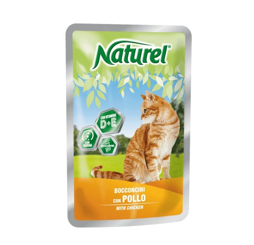 NATUREL BOCCONCINI IN SALSA CON POLLO 100 GR.