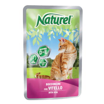 NATUREL BOCCONCINI IN SALSA CON VITELLO 100 GR.