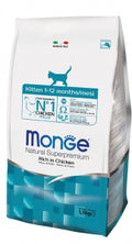 MONGE SUPERPREMIUM CAT KITTEN RICCO DI POLLO 400 GR.