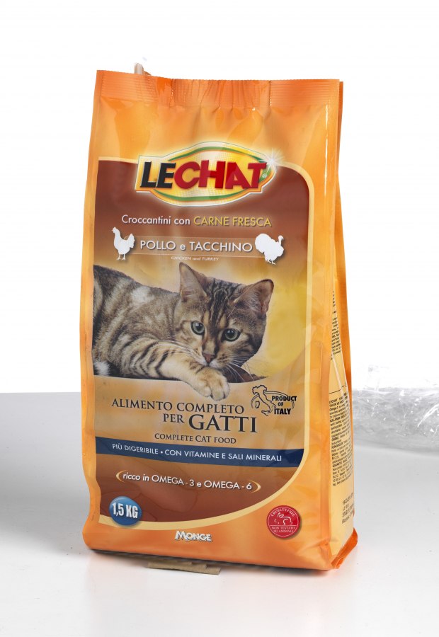 LECHAT PREMIUM CAT POLLO & TACCHINO 1,5 KG.