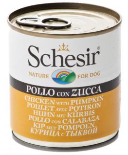 SCHESIR DOG POLLO CON ZUCCA 285 GR.