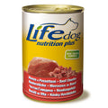LIFE DOG NUTRITION PLUS MANZO A PEZZETTONI 400 GR.