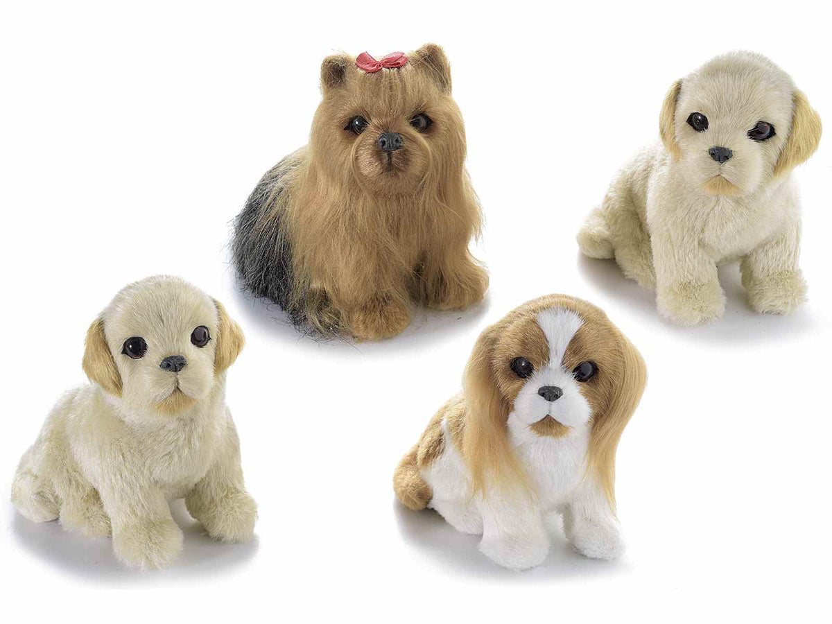 CANE DECORATIVO IN FINTO PELO