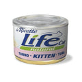LIFE CAT NATURAL RICETTE KITTEN TONNO 150 GR.
