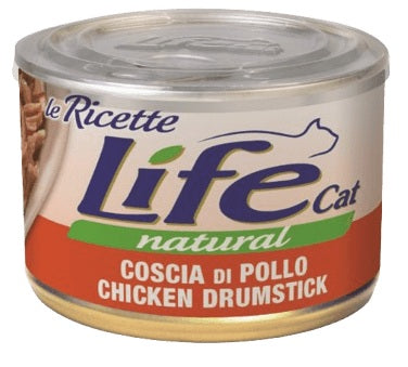 LIFE CAT NATURAL RICETTE COSCIA DI POLLO 150 GR.