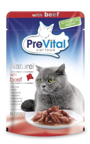 PREVITAL NATUREL CAT MANZO IN SALSA 85 GR.