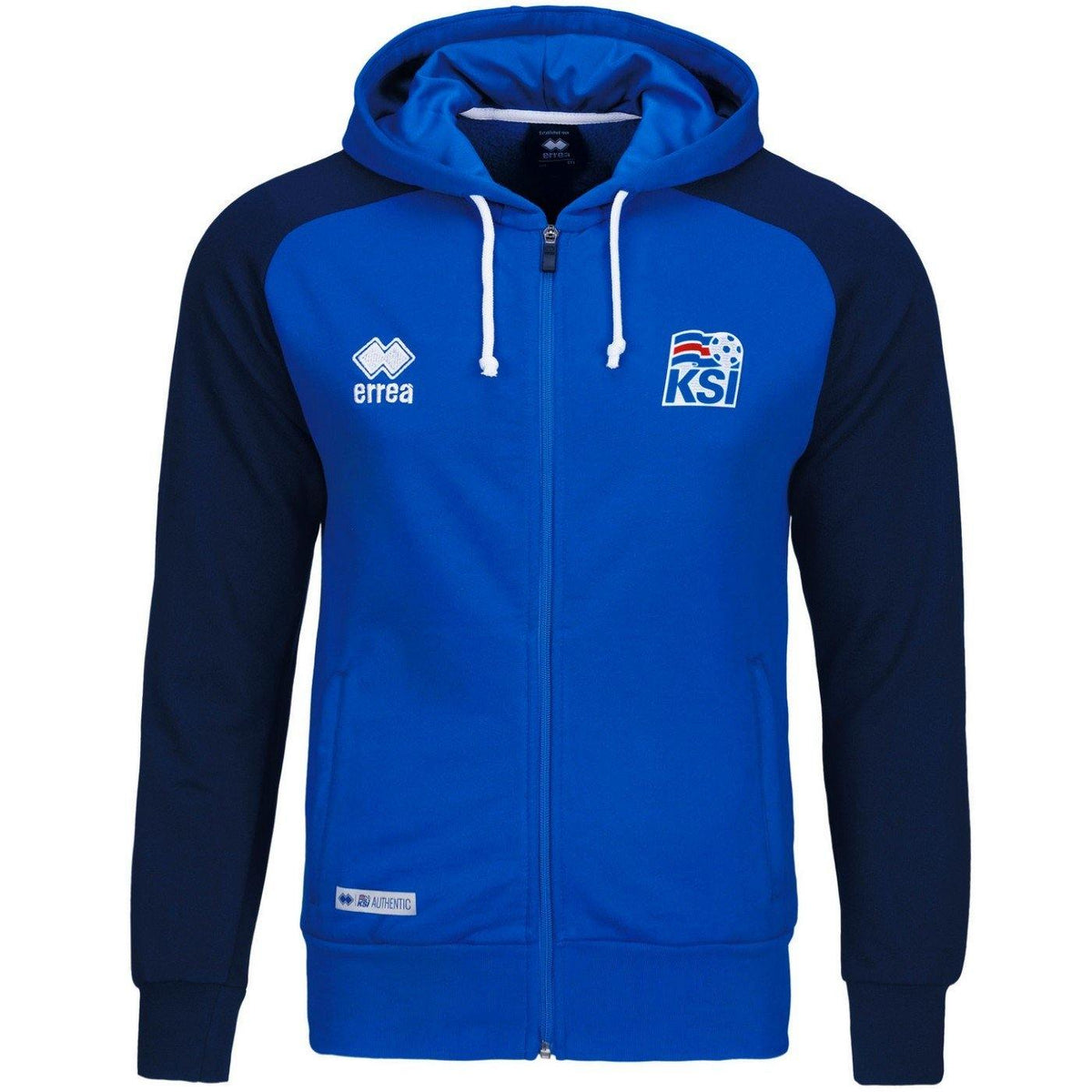 Iceland World Cup Hooded Presentation Soccer Tracksuit 2018/19 - Errea-2