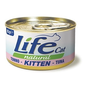 LIFE CAT NATURAL KITTEN TONNO 85 GR.