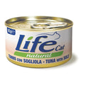 LIFE CAT NATURAL TONNO CON SOGLIOLA 85 GR.