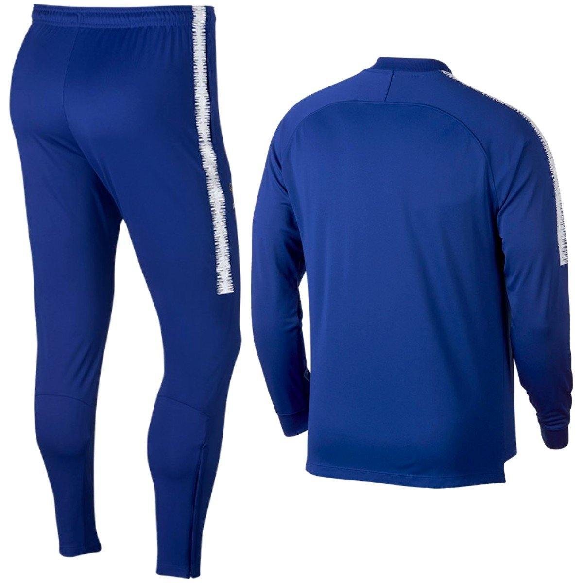 Chelsea Fc Training Presentation Soccer Tracksuit 2018/19 Blue - Nike-1