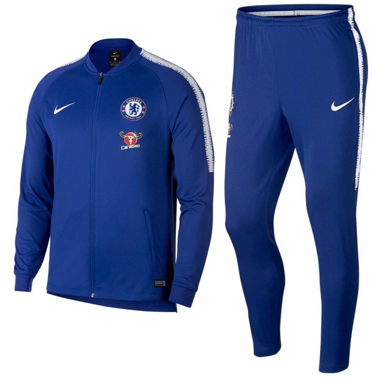 Chelsea Fc Training Presentation Soccer Tracksuit 2018/19 Blue - Nike-0