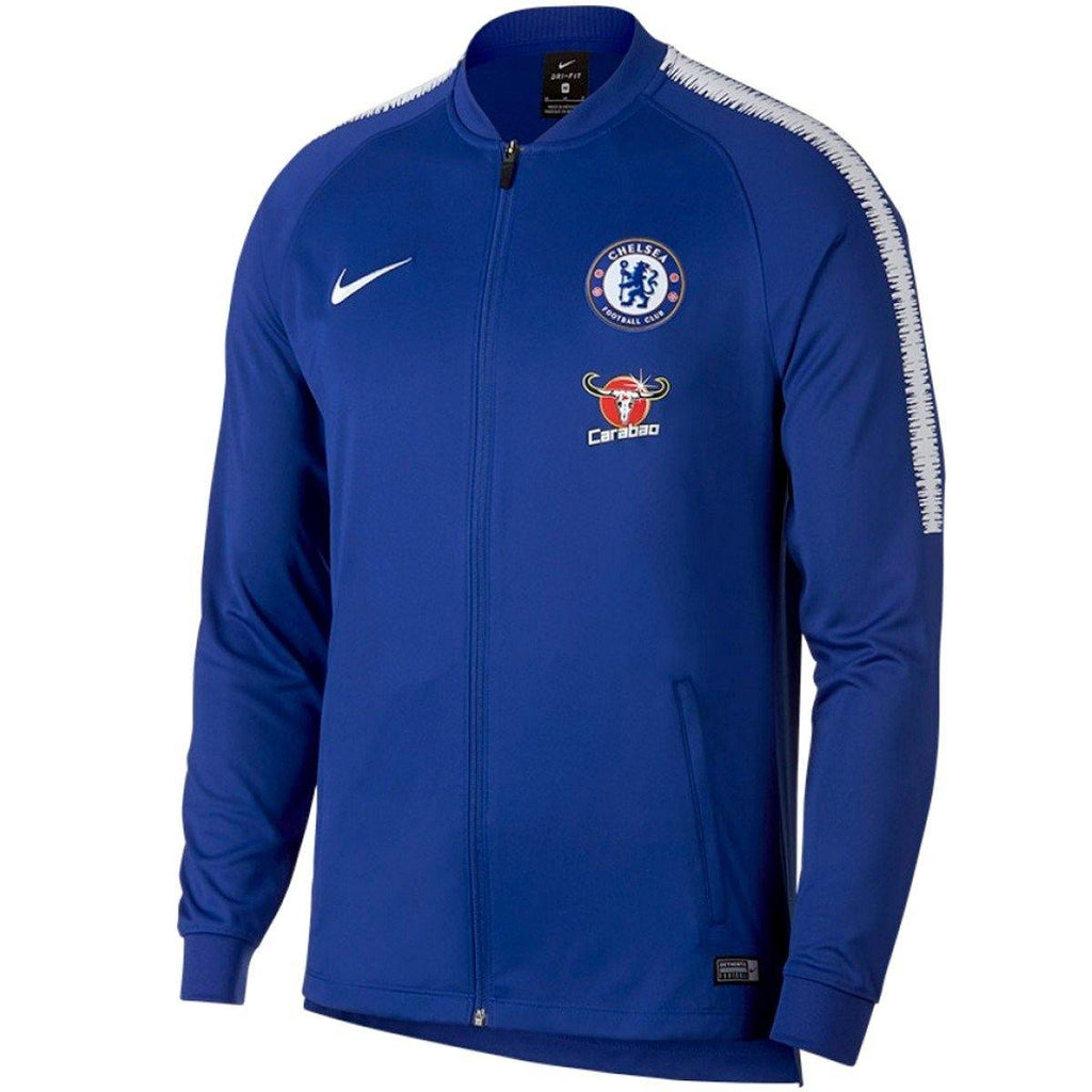 Chelsea Fc Training Presentation Soccer Tracksuit 2018/19 Blue - Nike-2