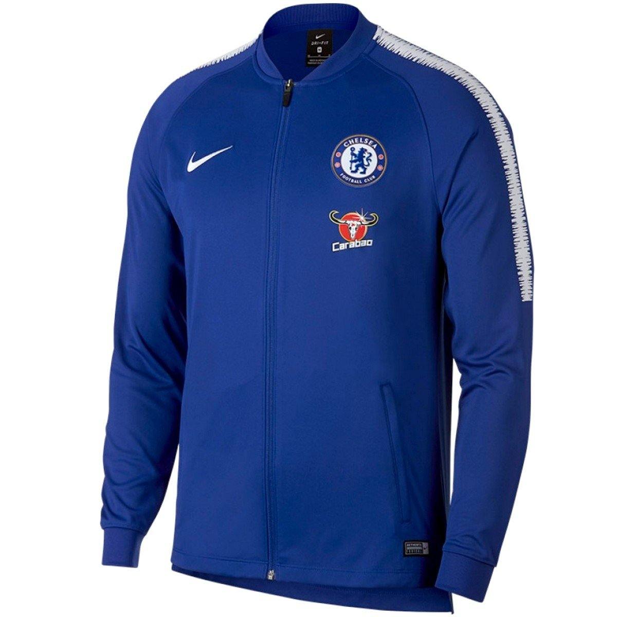 Chelsea Fc Training Presentation Soccer Tracksuit 2018/19 Blue - Nike-2