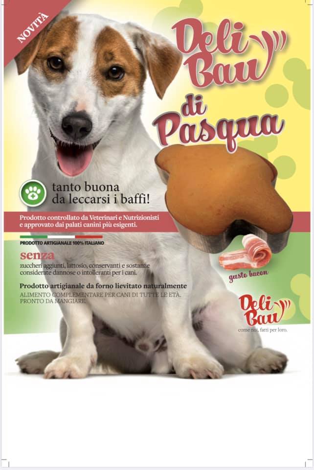 DELI BAU COLOMBA DI PASQUA GUSTO BACON 80 GR.