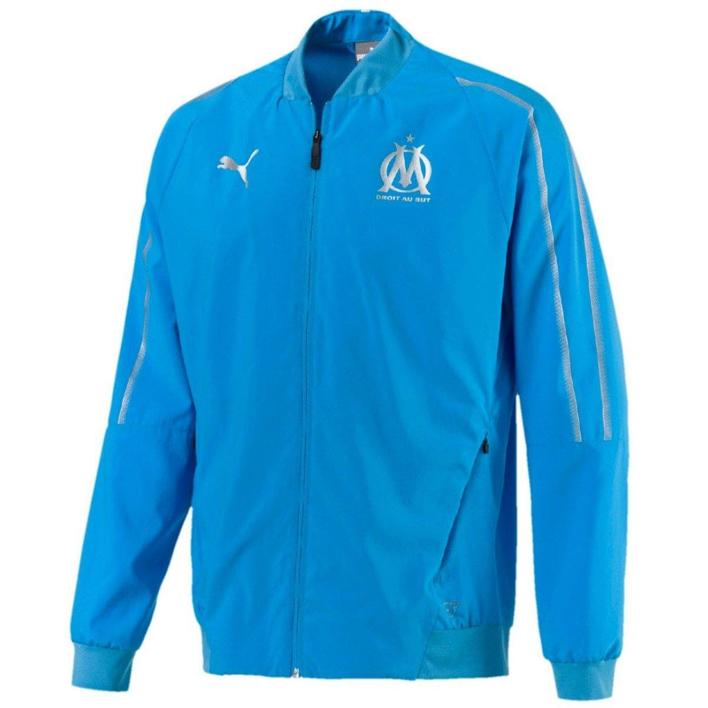 Olympique Marseille Presentation Soccer Tracksuit 2018/19 - Puma-1