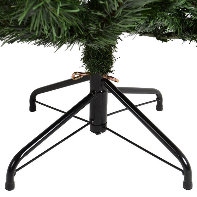 Albero di Natale artificiale Nordmann – 150 cm con base in metallo
