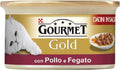 GOURMET GOLD DADINI IN SALSA CON POLLO & FEGATO 85 GR.