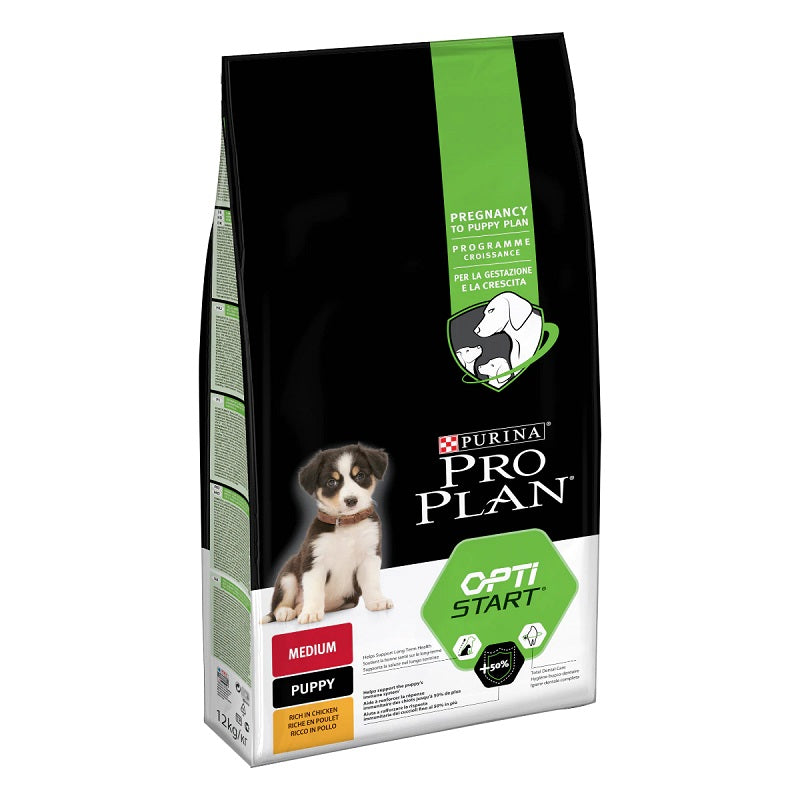 PURINA PROPLAN DOG MEDIUM PUPPY OPTISTART 3 KG.