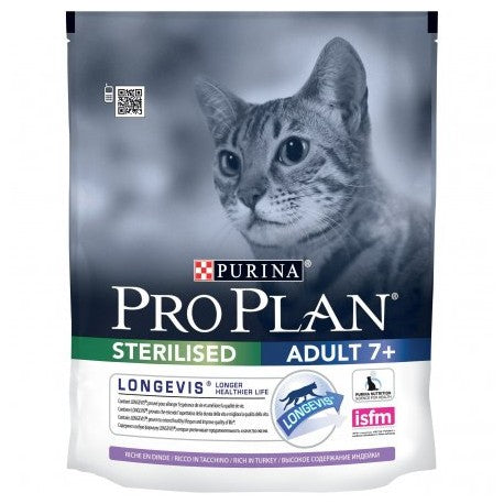 PURINA PRO PLAN CAT STERILIZED 7+ TACCHINO 400 GR.