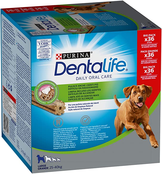 PURINA PRO PLAN DENTALIFE LARGE 36 PZ. / 1,27 KG.
